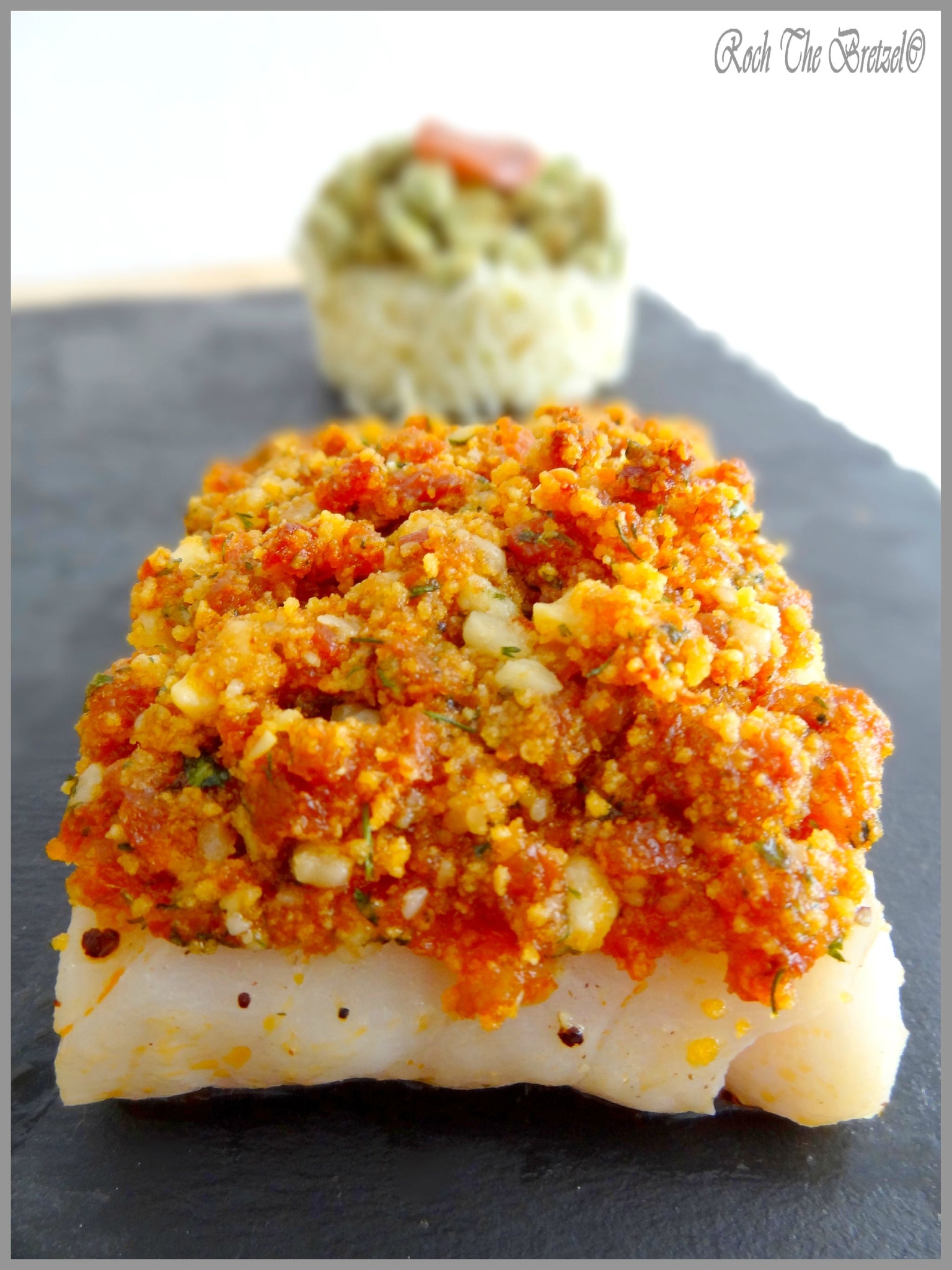 Cabillaud en croûte de parmesan