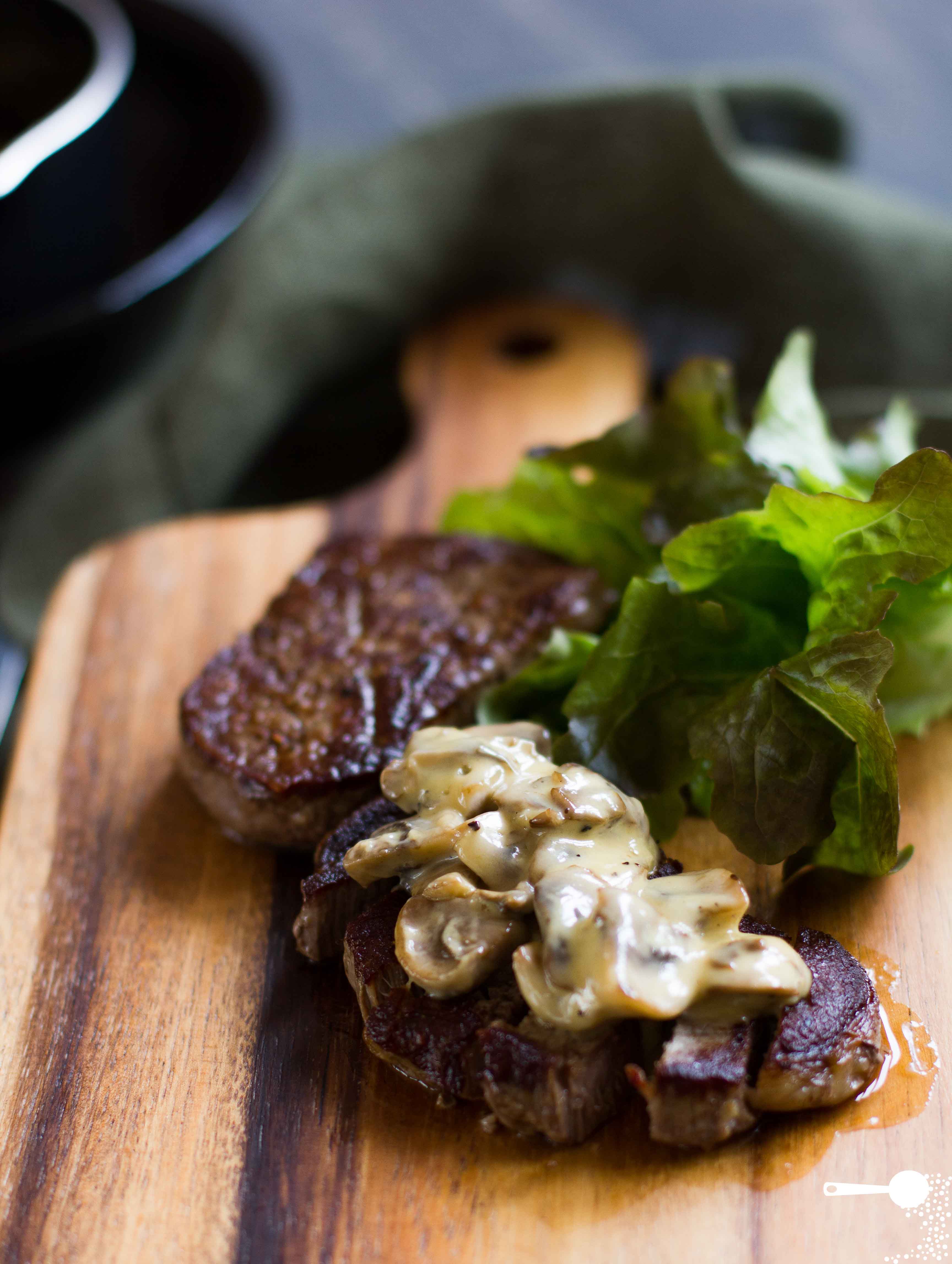 Mushroom Sauce for Steaks