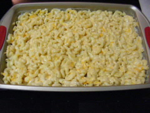 Макароны под соусом Бешамель