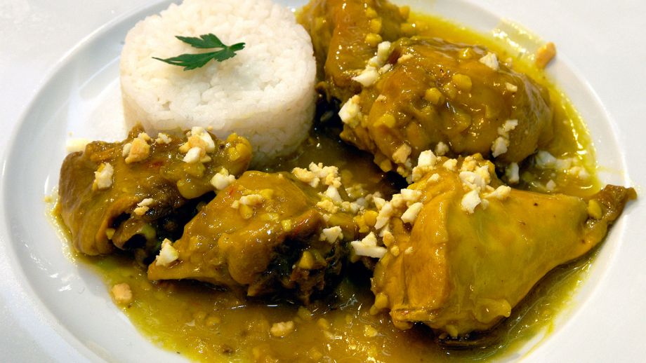 Gallina en pepitoria