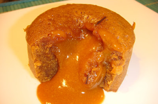 Coulant au caramel beurre sale