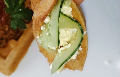 Мясные вафли